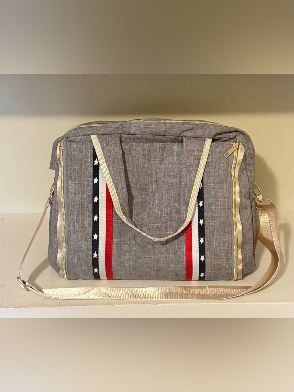 ICEIVY Large Convertible Travel Diaper Bag.